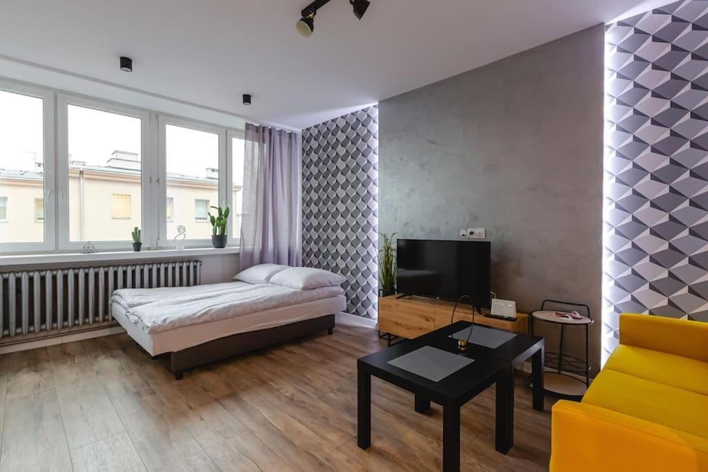 Nowoczesny Apartament W Sercu Mokotowa Varsovia Exterior foto